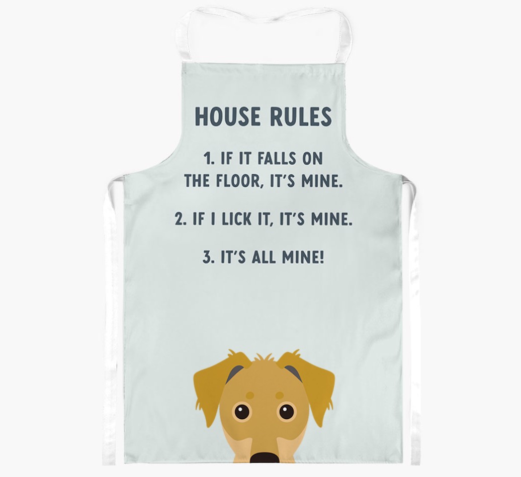 House Rules: Personalised {breedFullName} Apron