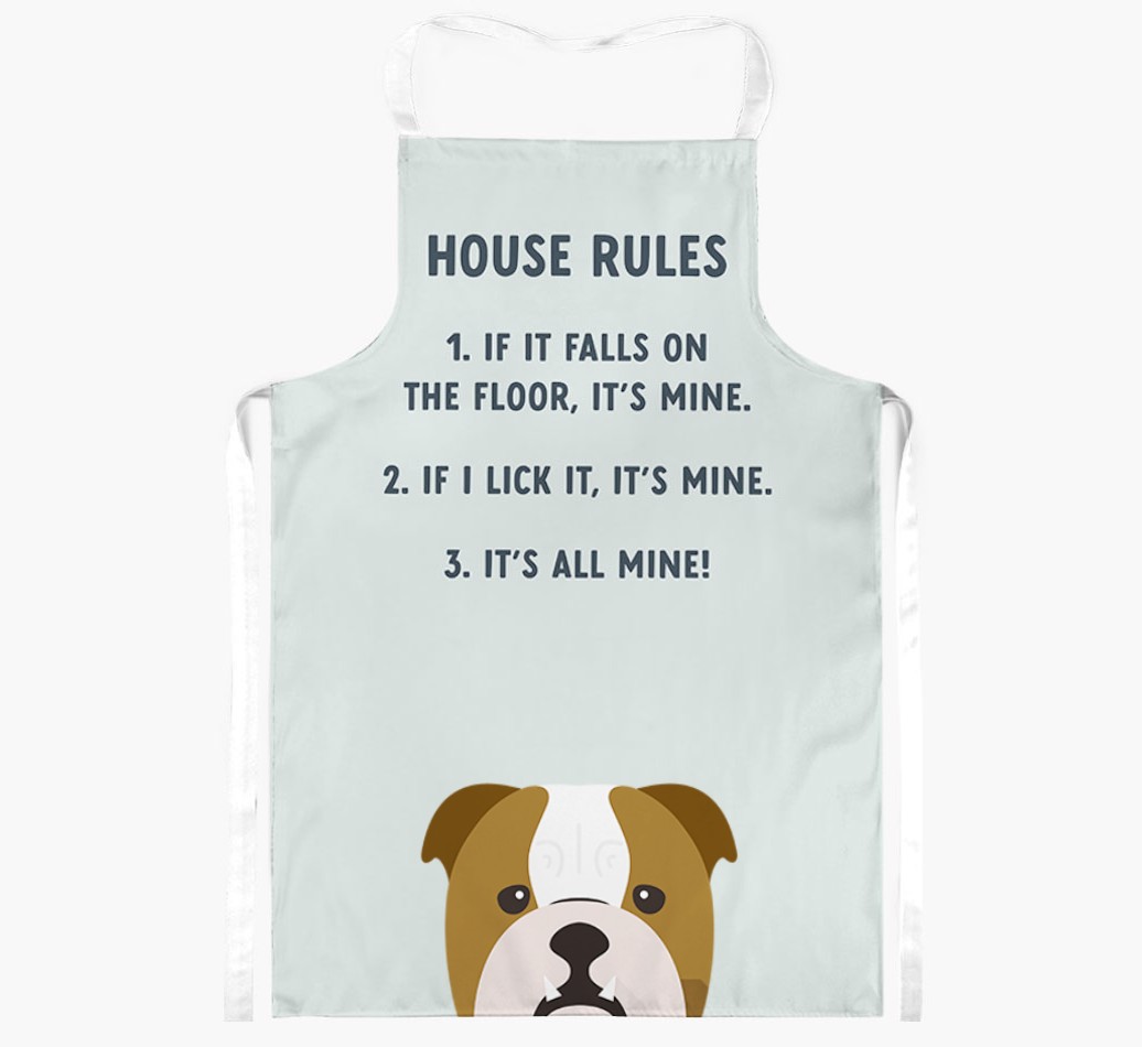 House Rules: Personalised {breedFullName} Apron
