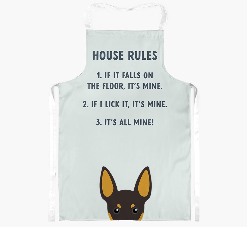 House Rules: Personalised {breedFullName} Apron