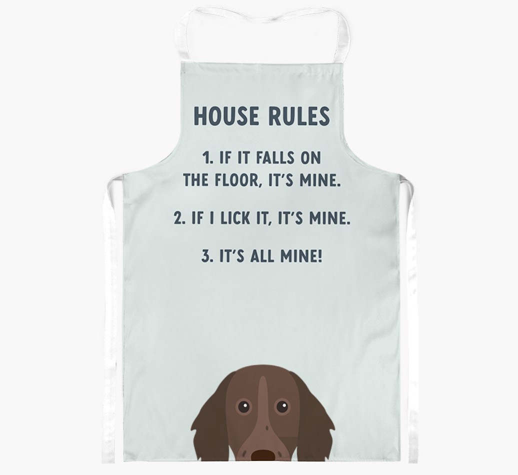 House Rules: Personalised {breedFullName} Apron
