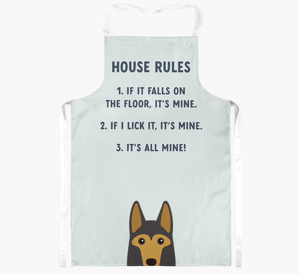 House Rules: Personalised {breedFullName} Apron