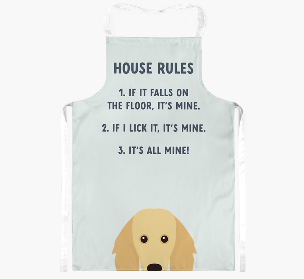 House Rules: Personalised {breedFullName} Apron