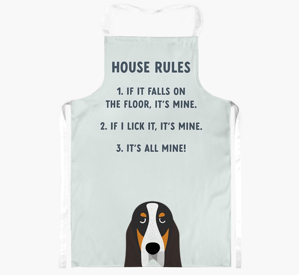 House Rules: Personalised {breedFullName} Apron