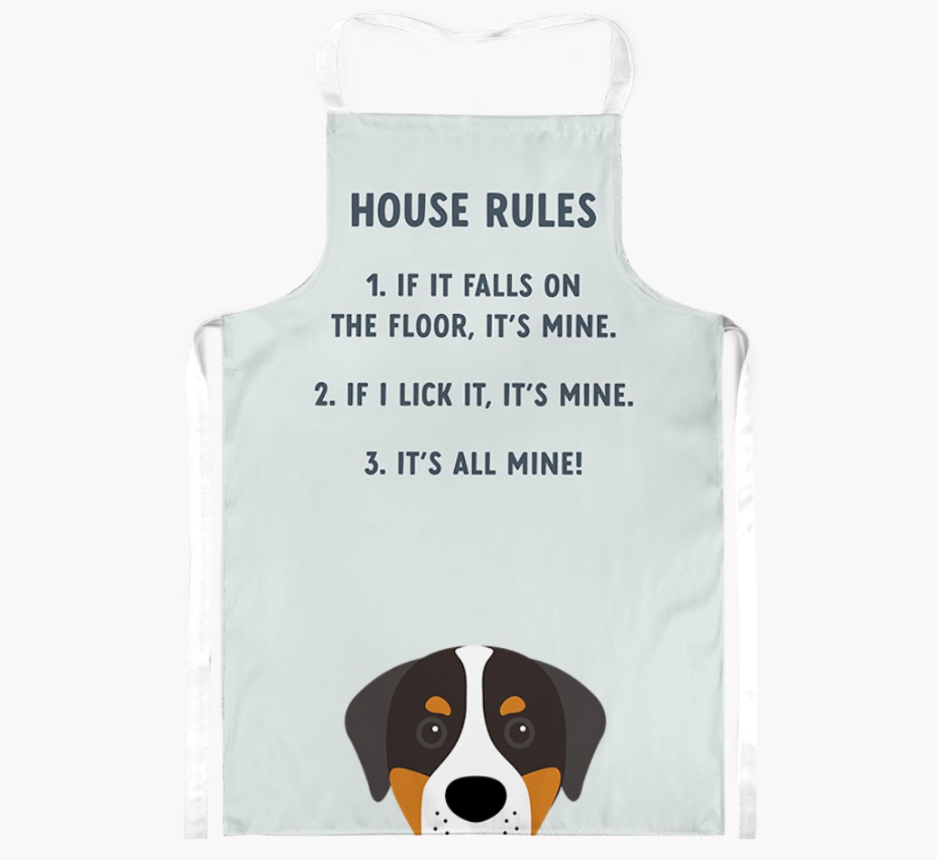 House Rules: Personalised {breedFullName} Apron
