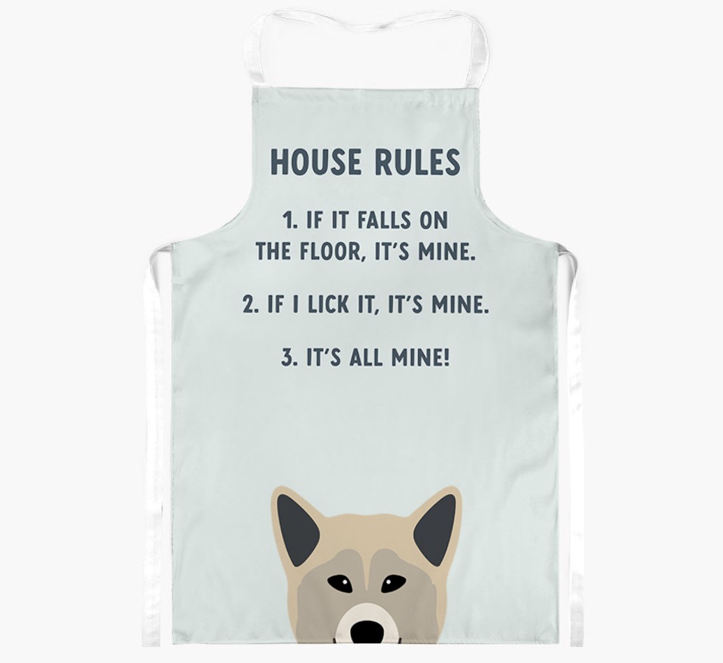 House Rules: Personalized {breedFullName} Apron