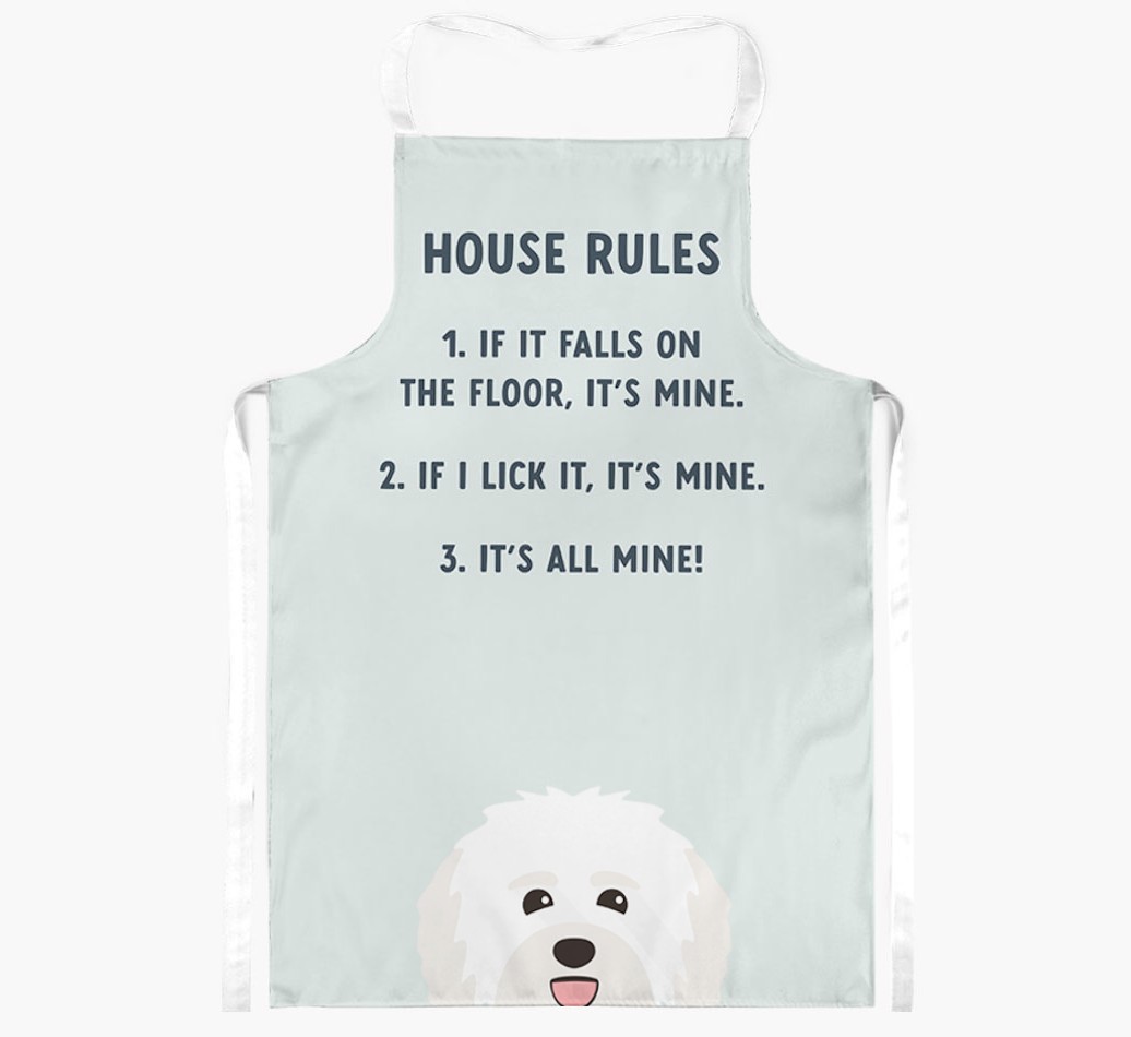 House Rules: Personalised {breedFullName} Apron