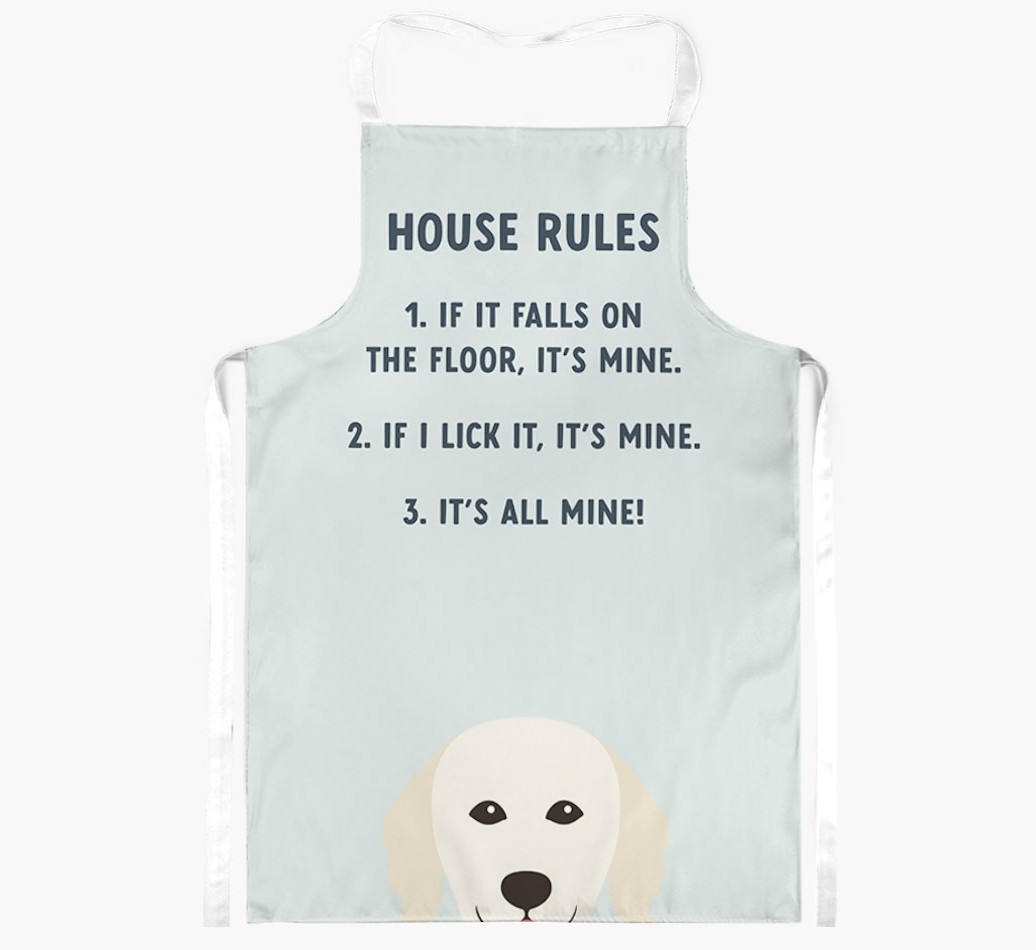 House Rules: Personalised {breedFullName} Apron