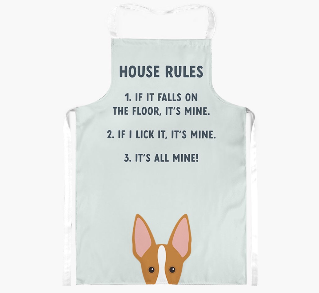 House Rules: Personalised {breedFullName} Apron