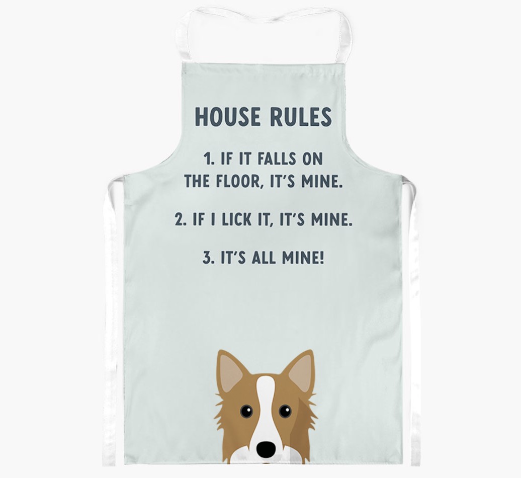 House Rules: Personalised {breedFullName} Apron