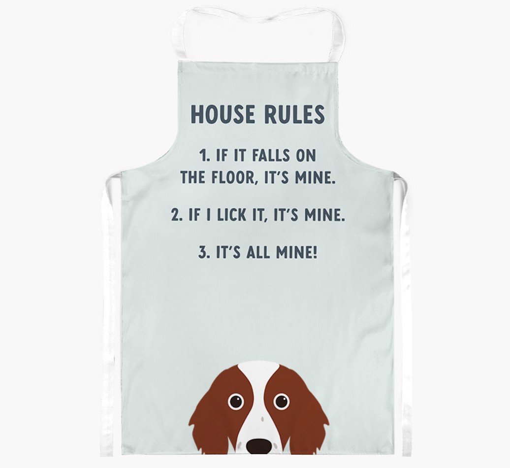 House Rules: Personalised {breedFullName} Apron