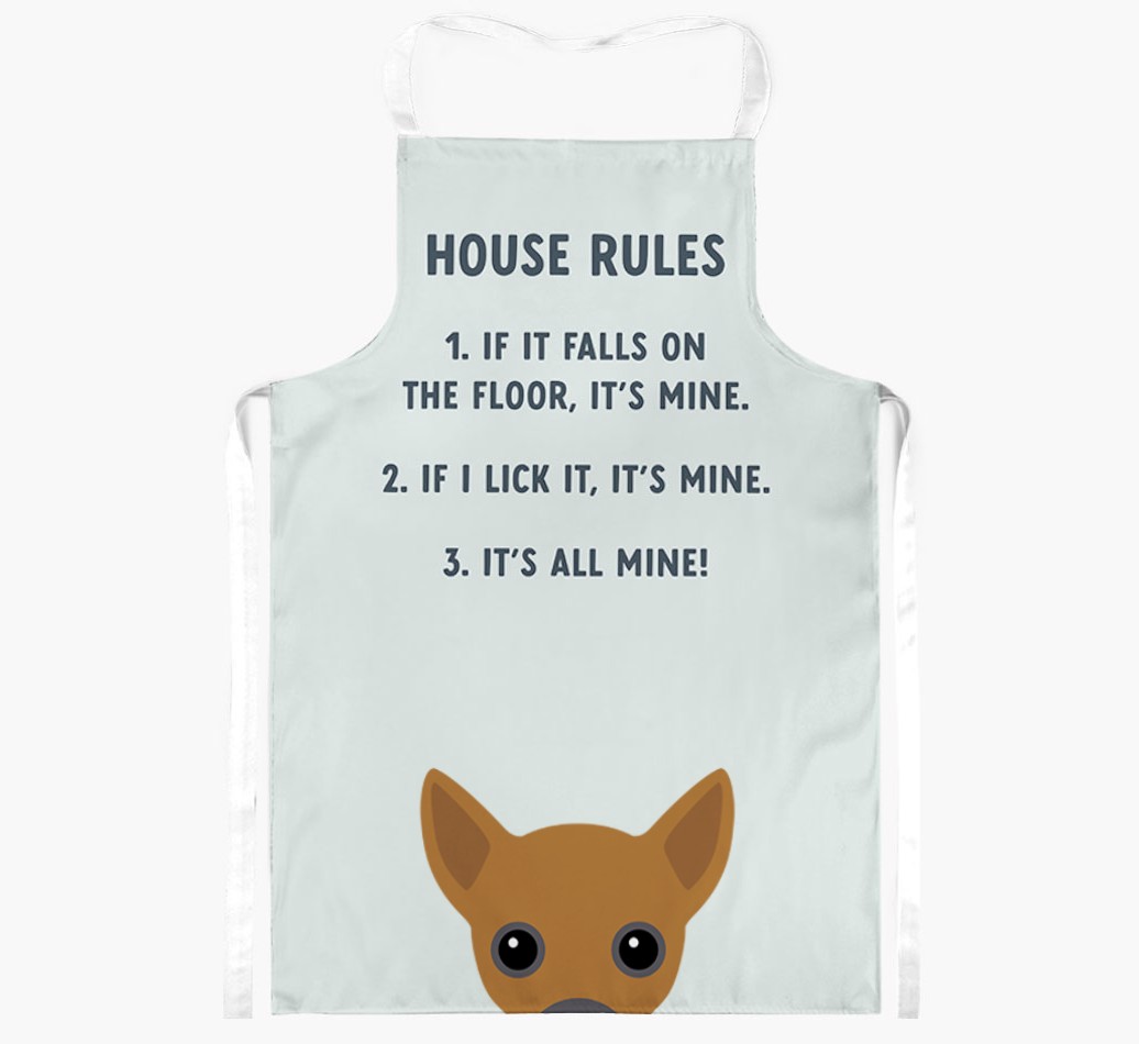 House Rules: Personalised {breedFullName} Apron