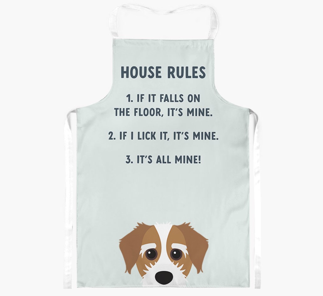 House Rules: Personalised {breedFullName} Apron
