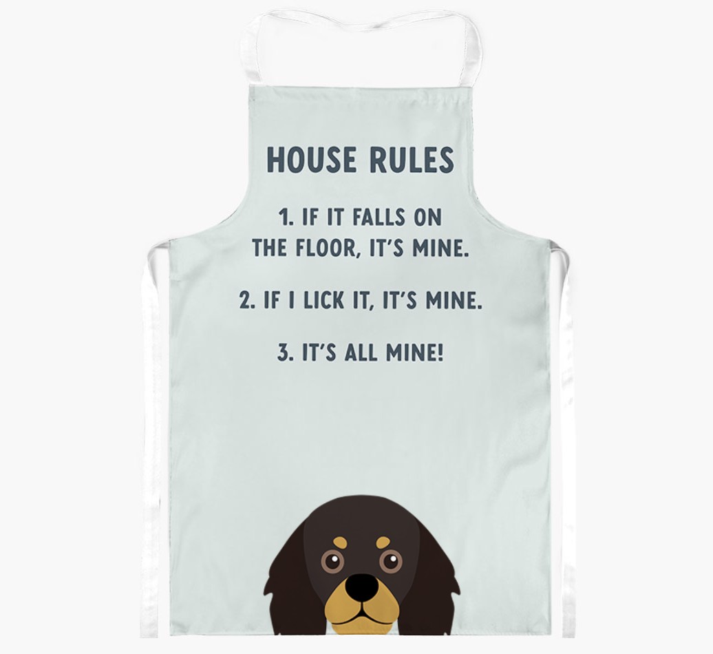 House Rules: Personalised {breedFullName} Apron