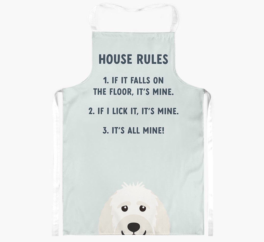House Rules: Personalised {breedFullName} Apron
