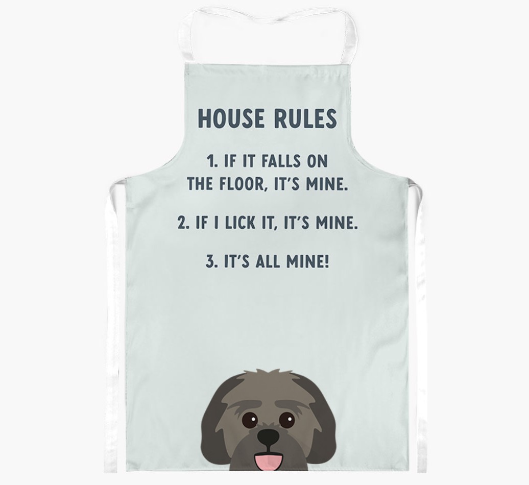 House Rules: Personalised {breedFullName} Apron