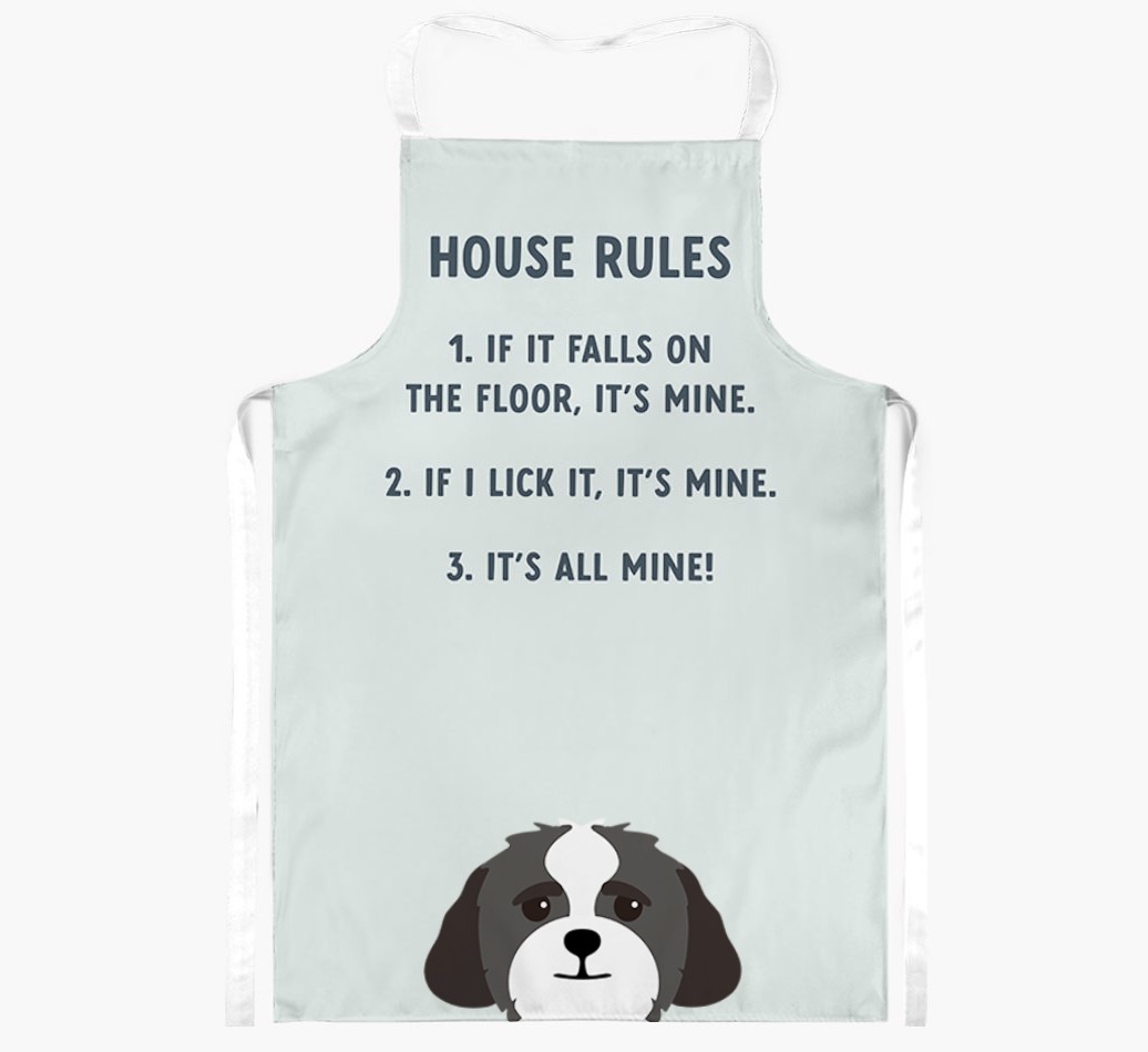 House Rules: Personalised {breedFullName} Apron