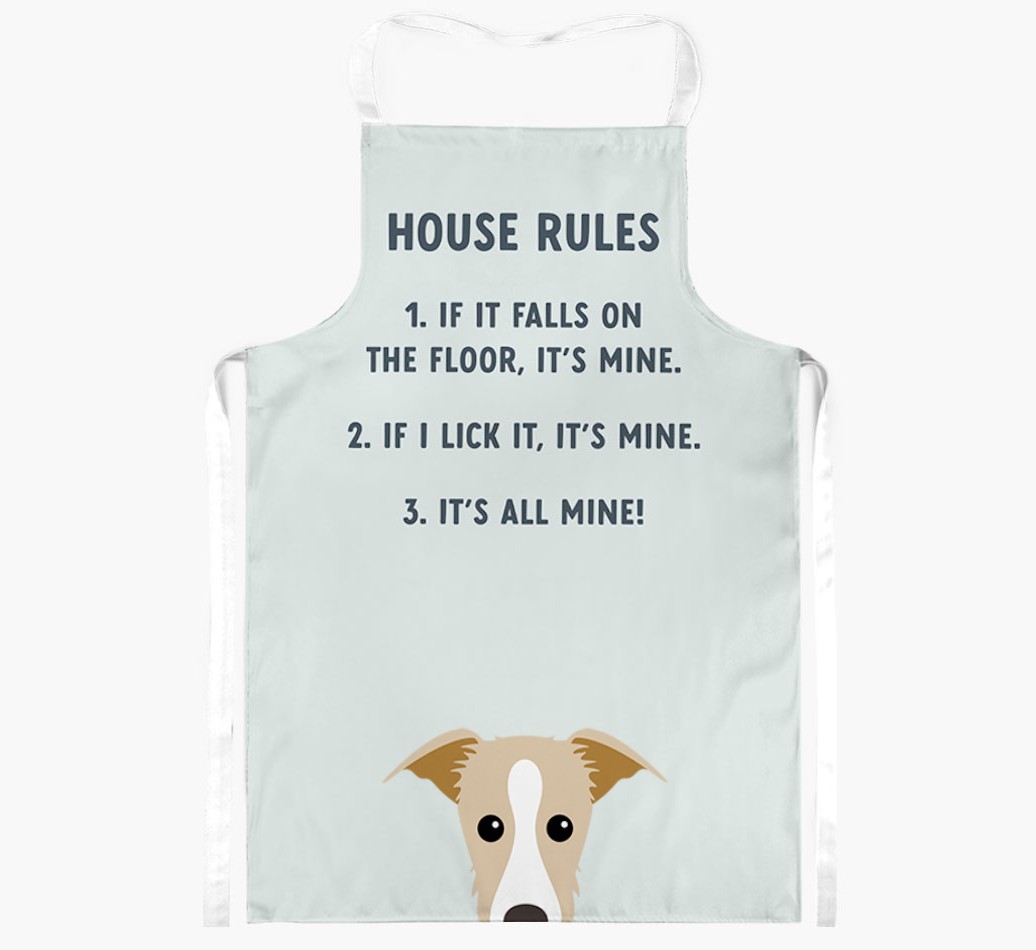House Rules: Personalised {breedFullName} Apron