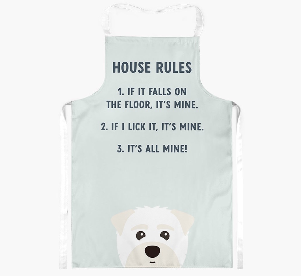 House Rules: Personalized {breedFullName} Apron