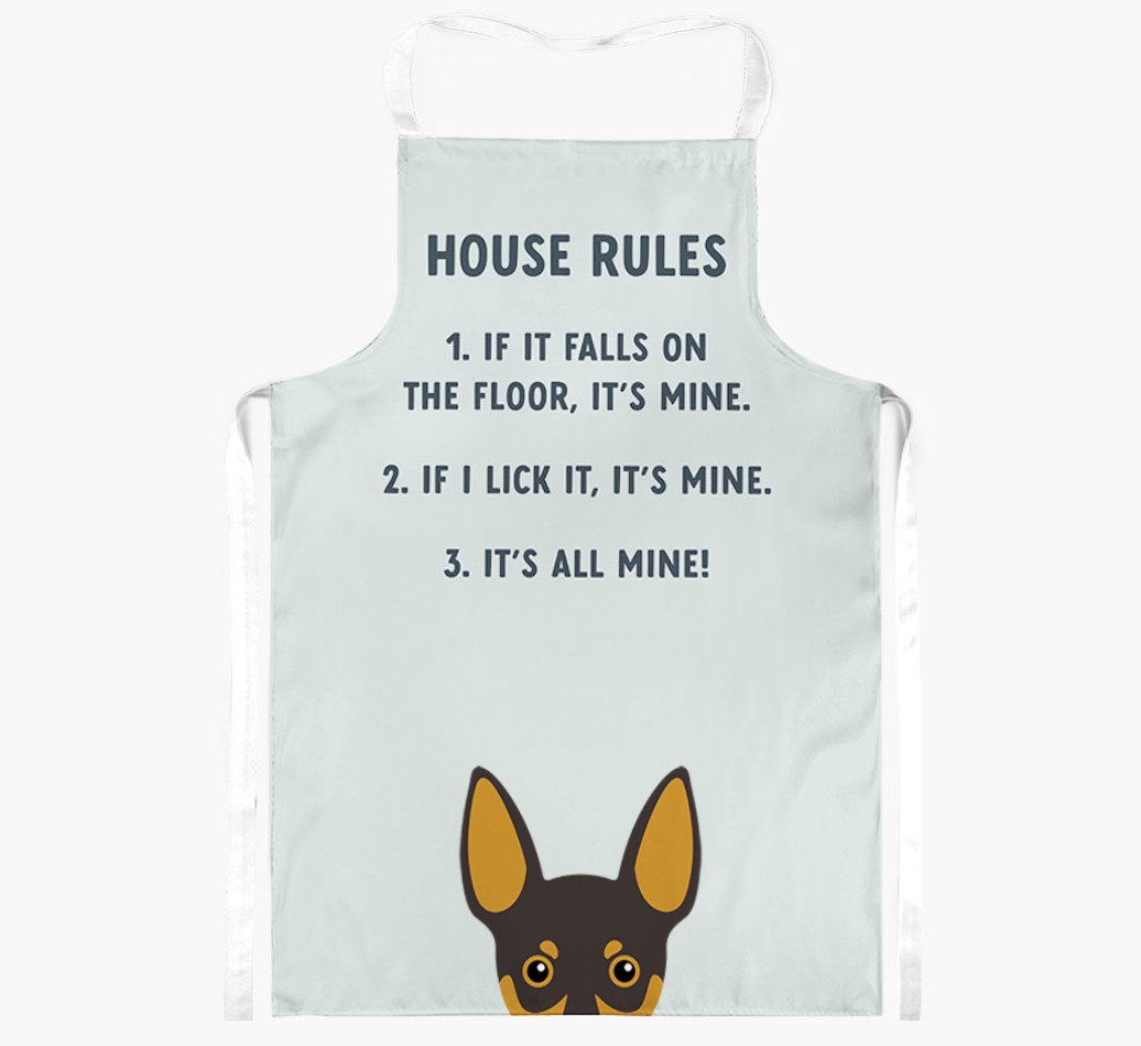 House Rules: Personalised {breedFullName} Apron
