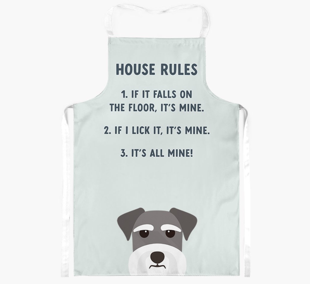 House Rules: Personalised {breedFullName} Apron