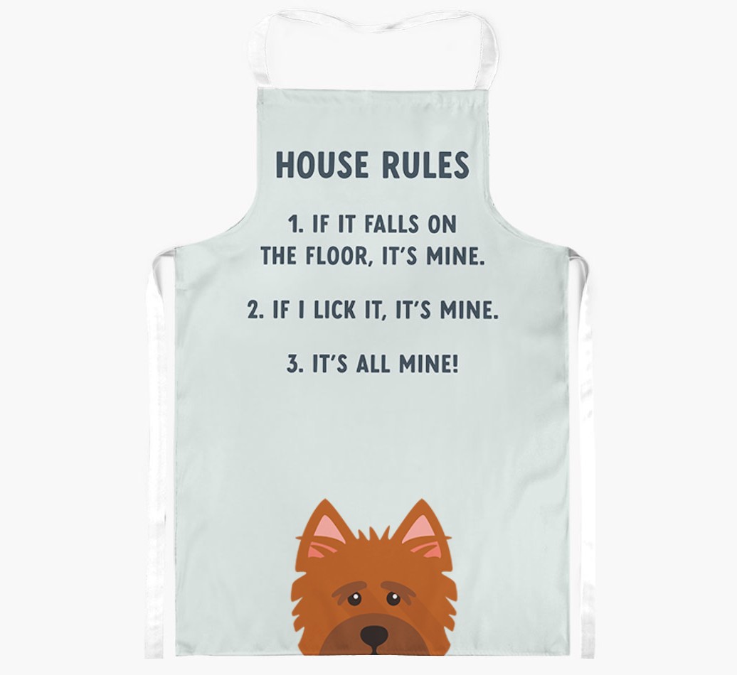 House Rules: Personalised {breedFullName} Apron
