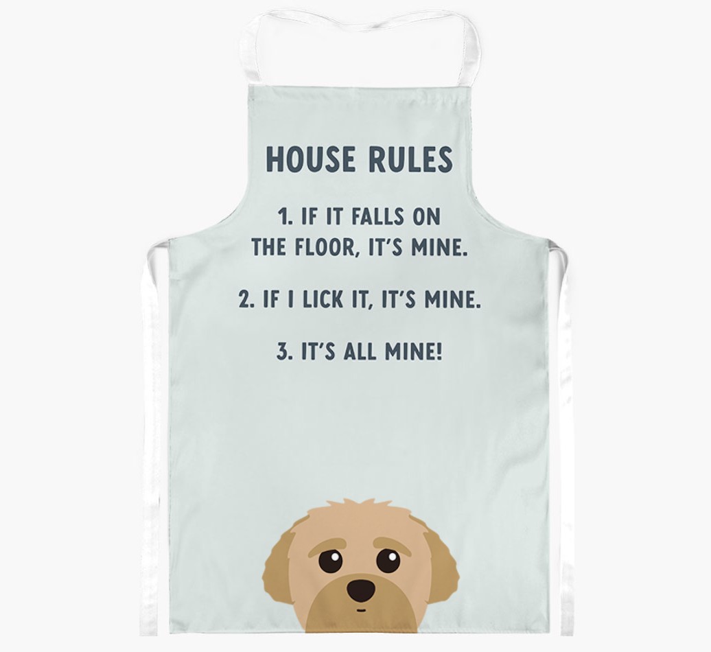 House Rules: Personalised {breedFullName} Apron