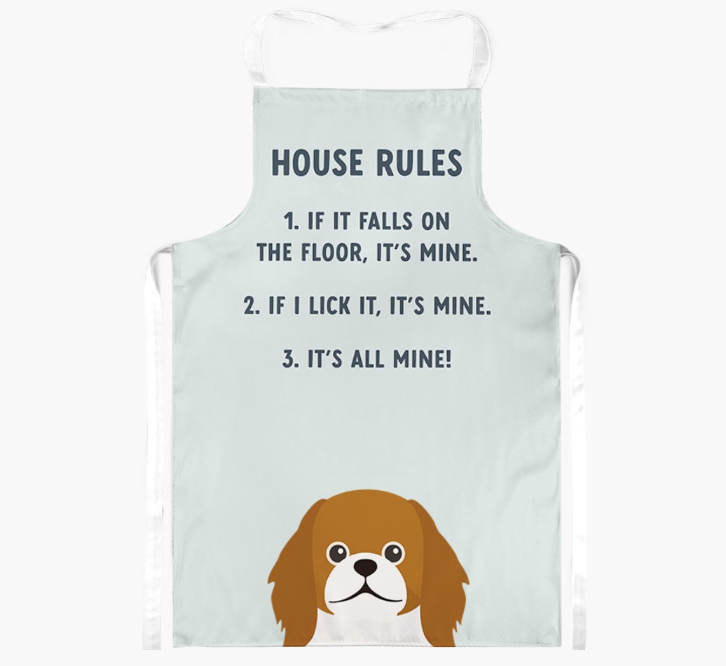 House Rules: Personalised {breedFullName} Apron