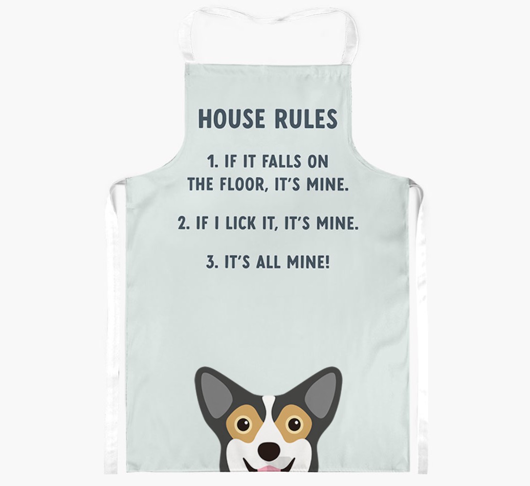 House Rules: Personalised {breedFullName} Apron
