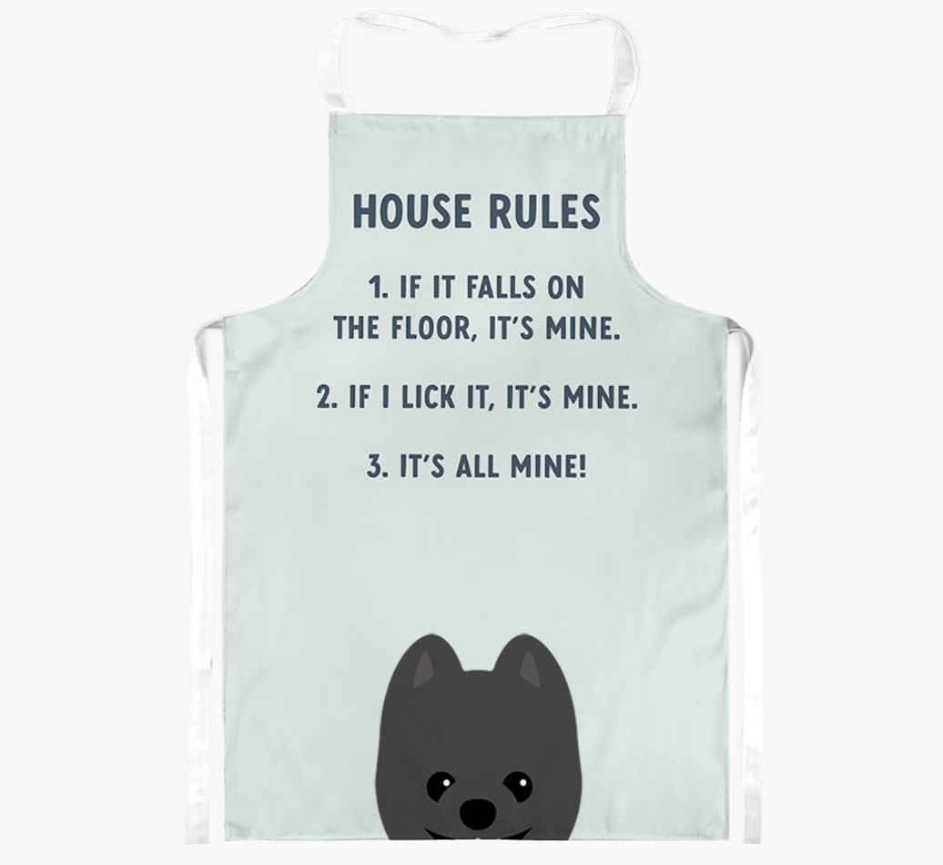 House Rules: Personalised {breedFullName} Apron