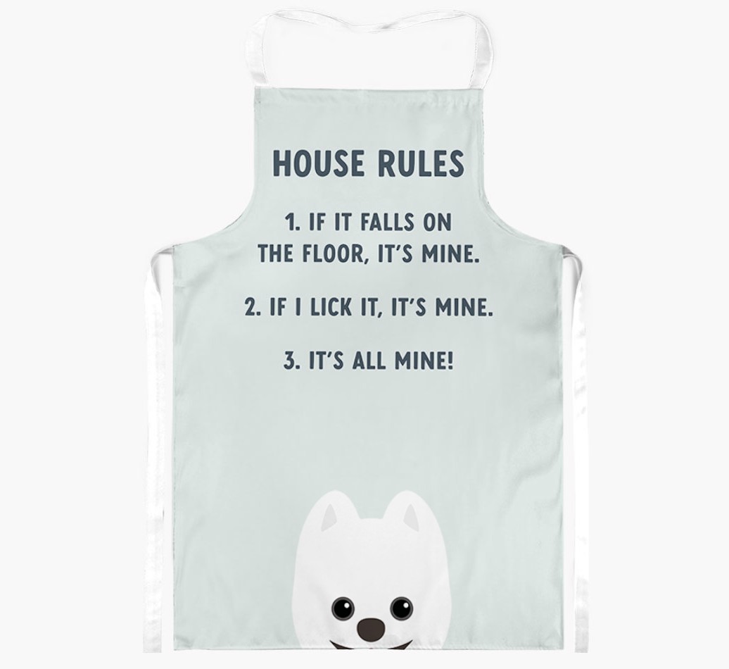 House Rules: Personalised {breedFullName} Apron