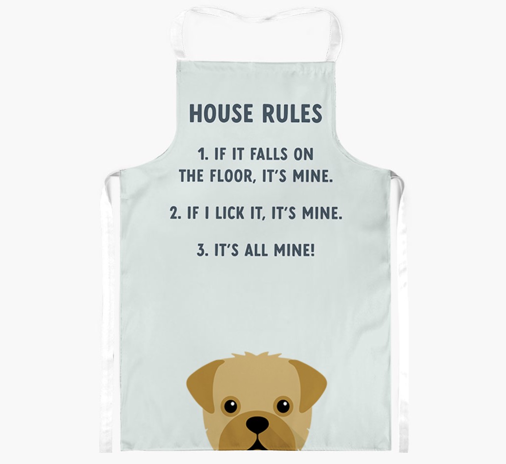 House Rules: Personalised {breedFullName} Apron