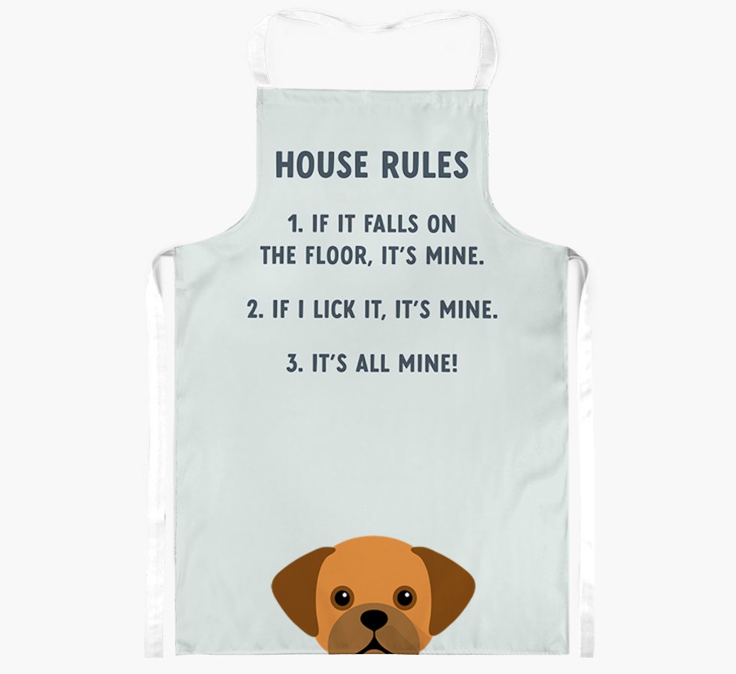 House Rules: Personalized {breedFullName} Apron