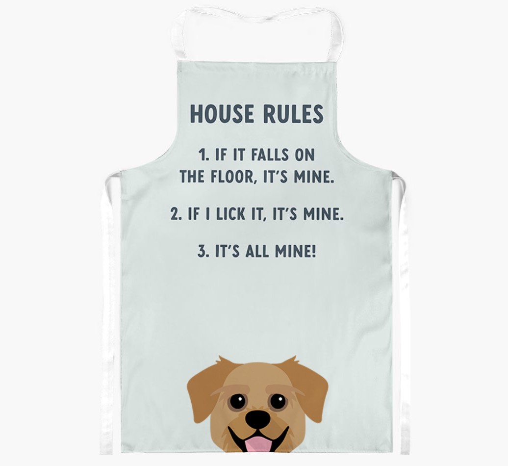 House Rules: Personalised {breedFullName} Apron