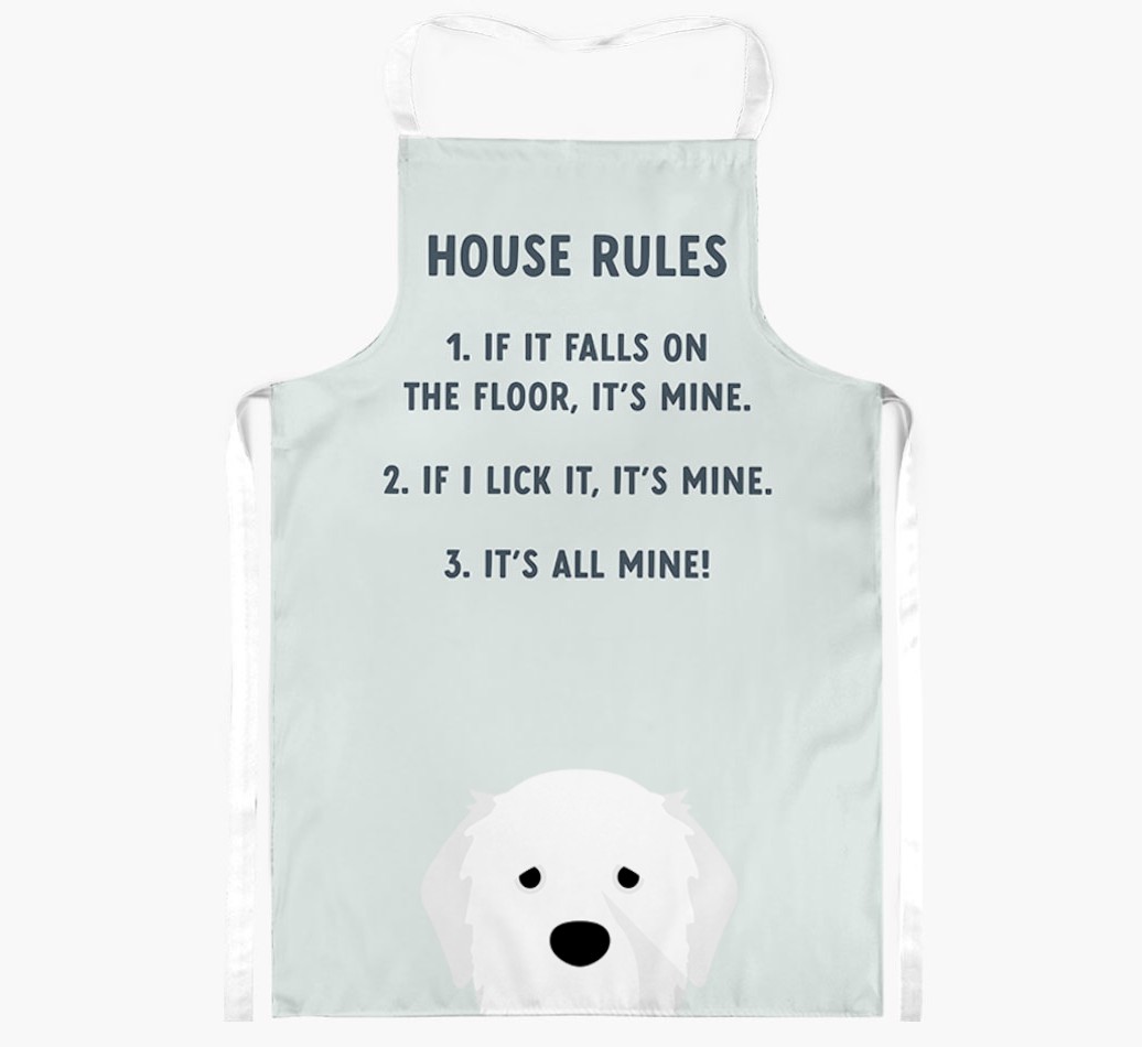 House Rules: Personalised {breedFullName} Apron