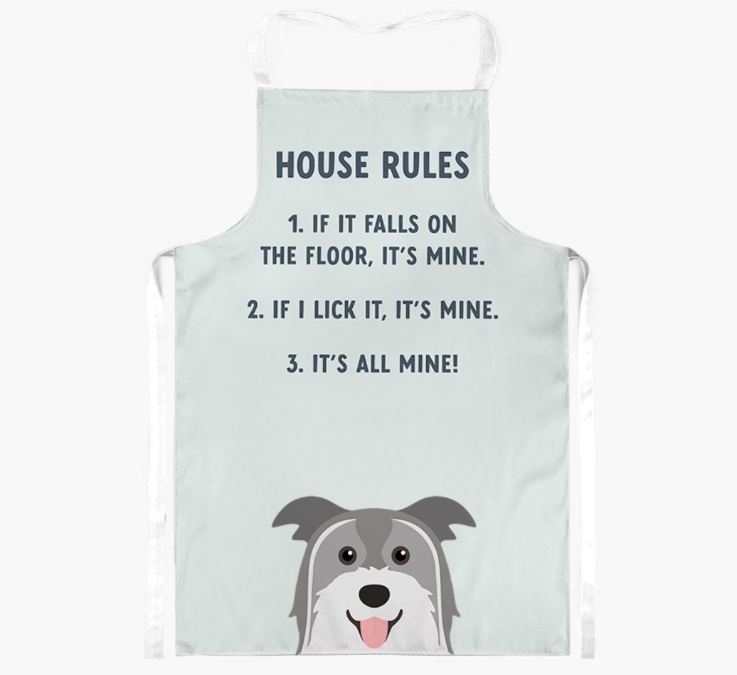 House Rules: Personalised {breedFullName} Apron