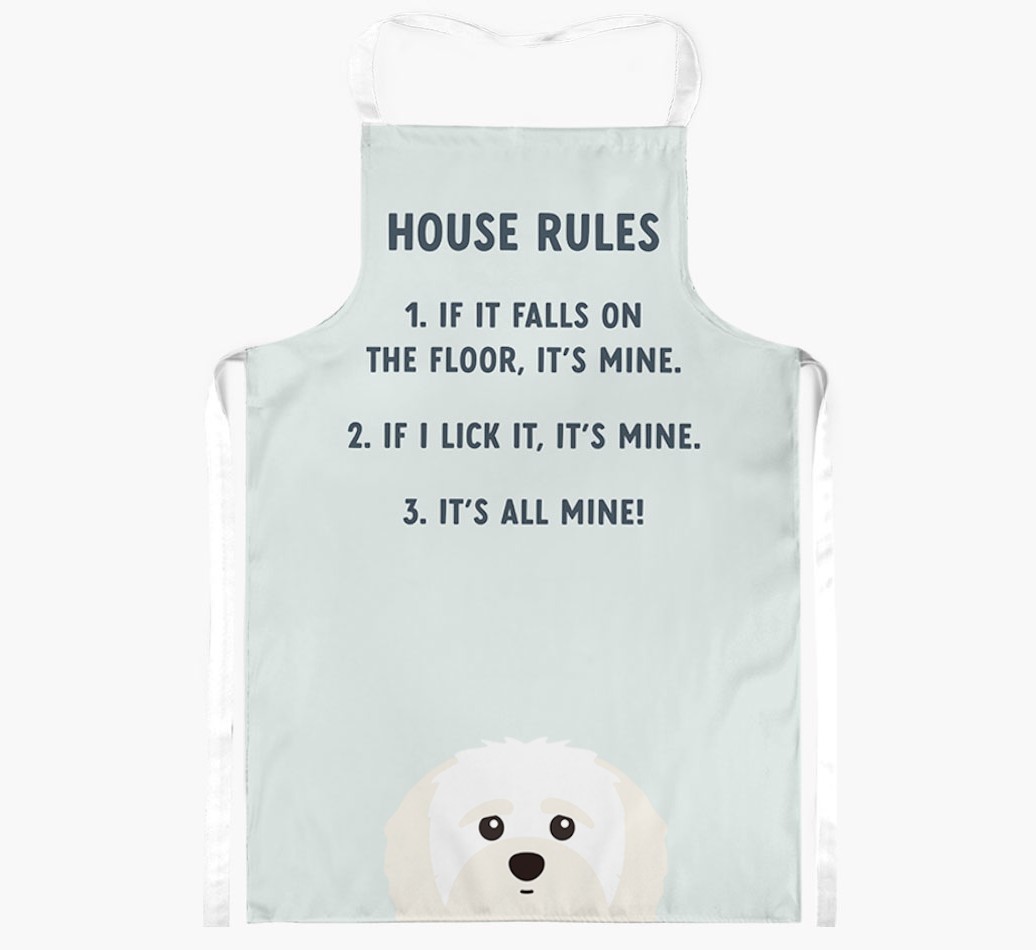 House Rules: Personalised {breedFullName} Apron
