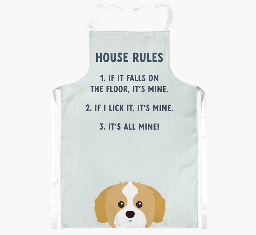 House Rules: Personalised {breedFullName} Apron