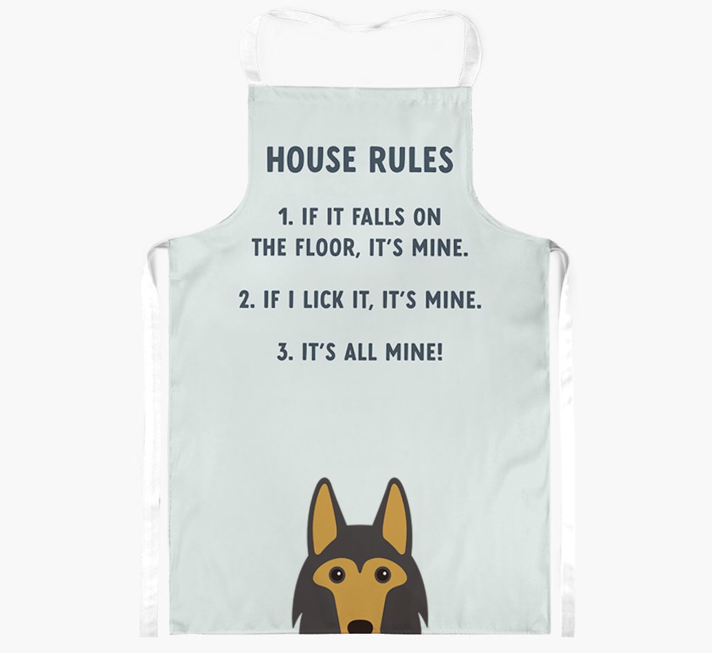 House Rules: Personalized {breedFullName} Apron