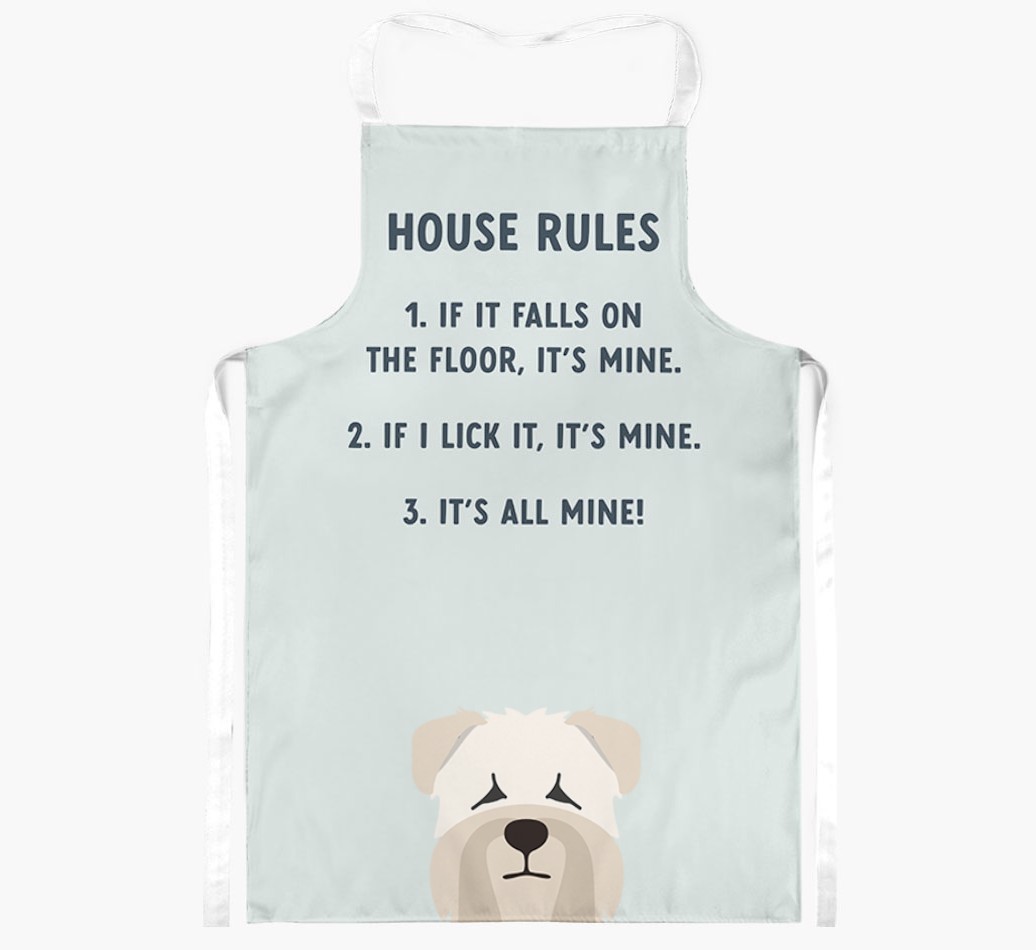 House Rules: Personalised {breedFullName} Apron