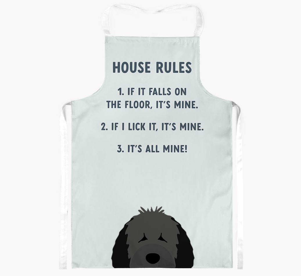 House Rules: Personalised {breedFullName} Apron