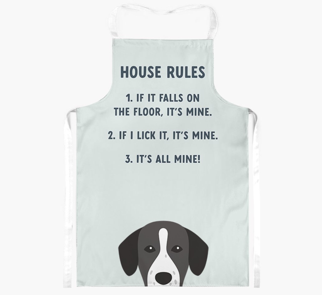 House Rules: Personalised {breedFullName} Apron