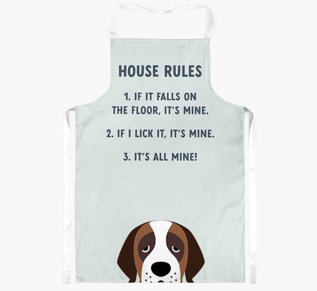 House Rules: Personalised {breedFullName} Apron