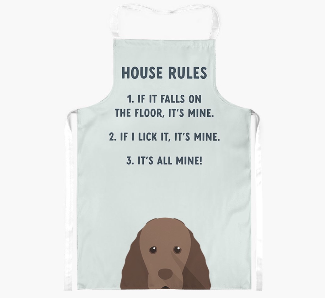 House Rules: Personalised {breedFullName} Apron