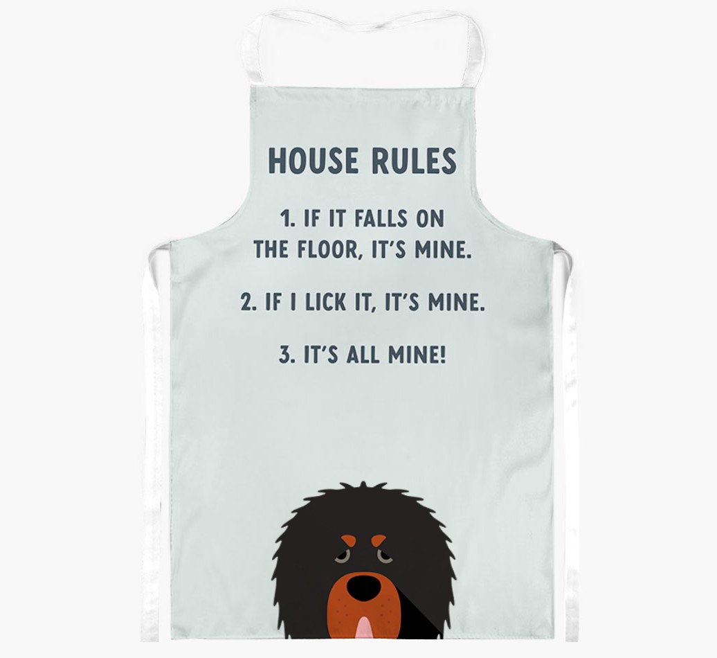 House Rules: Personalised {breedFullName} Apron