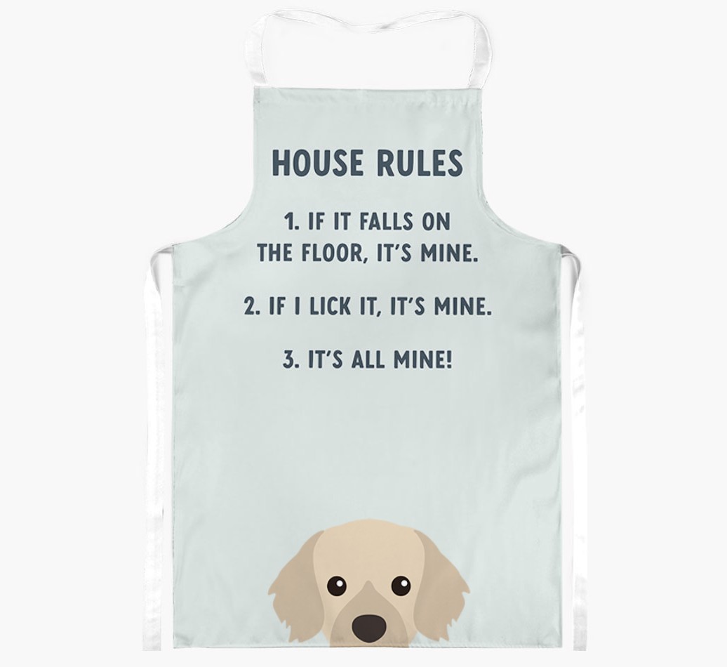 House Rules: Personalised {breedFullName} Apron