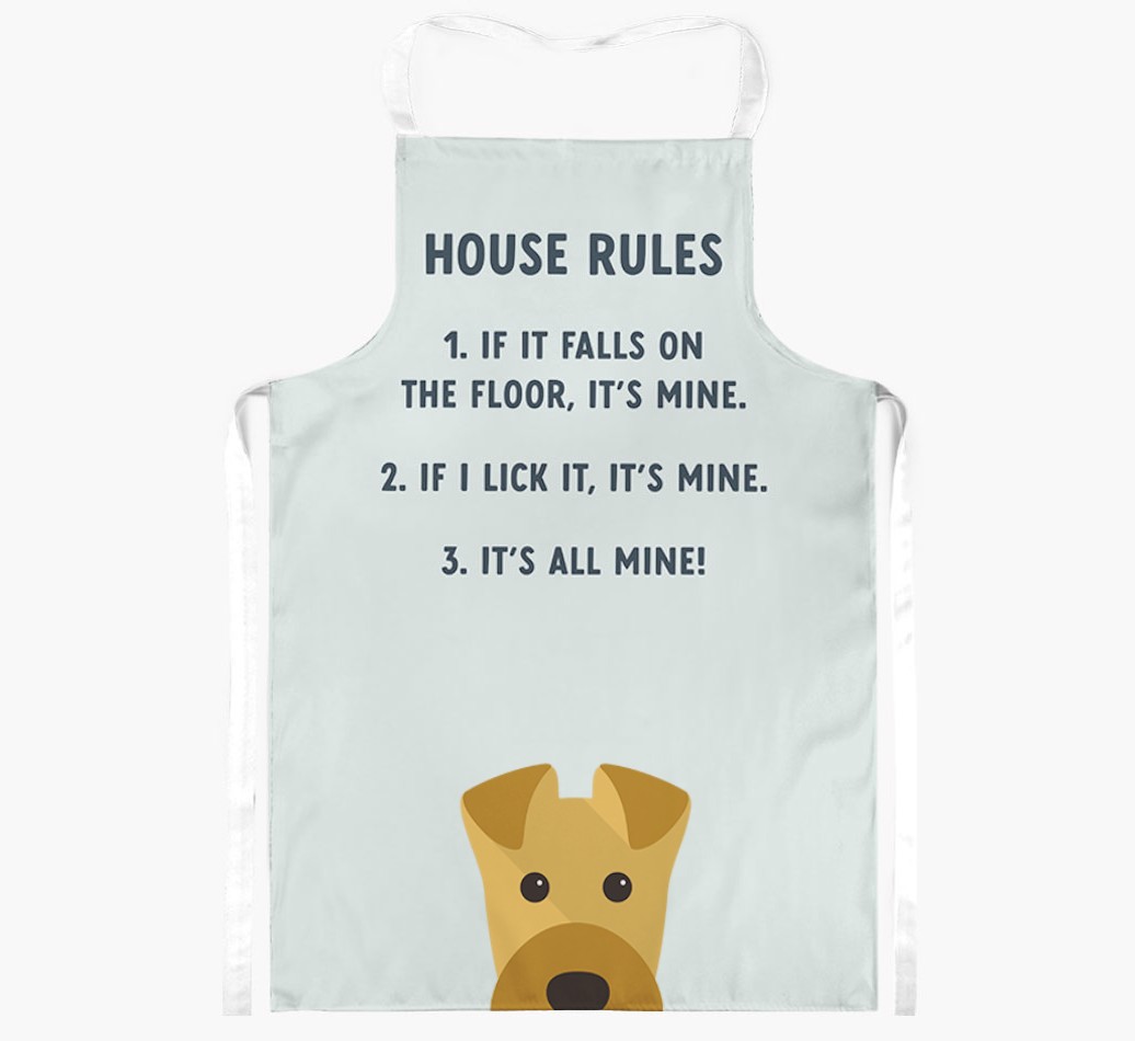 House Rules: Personalised {breedFullName} Apron