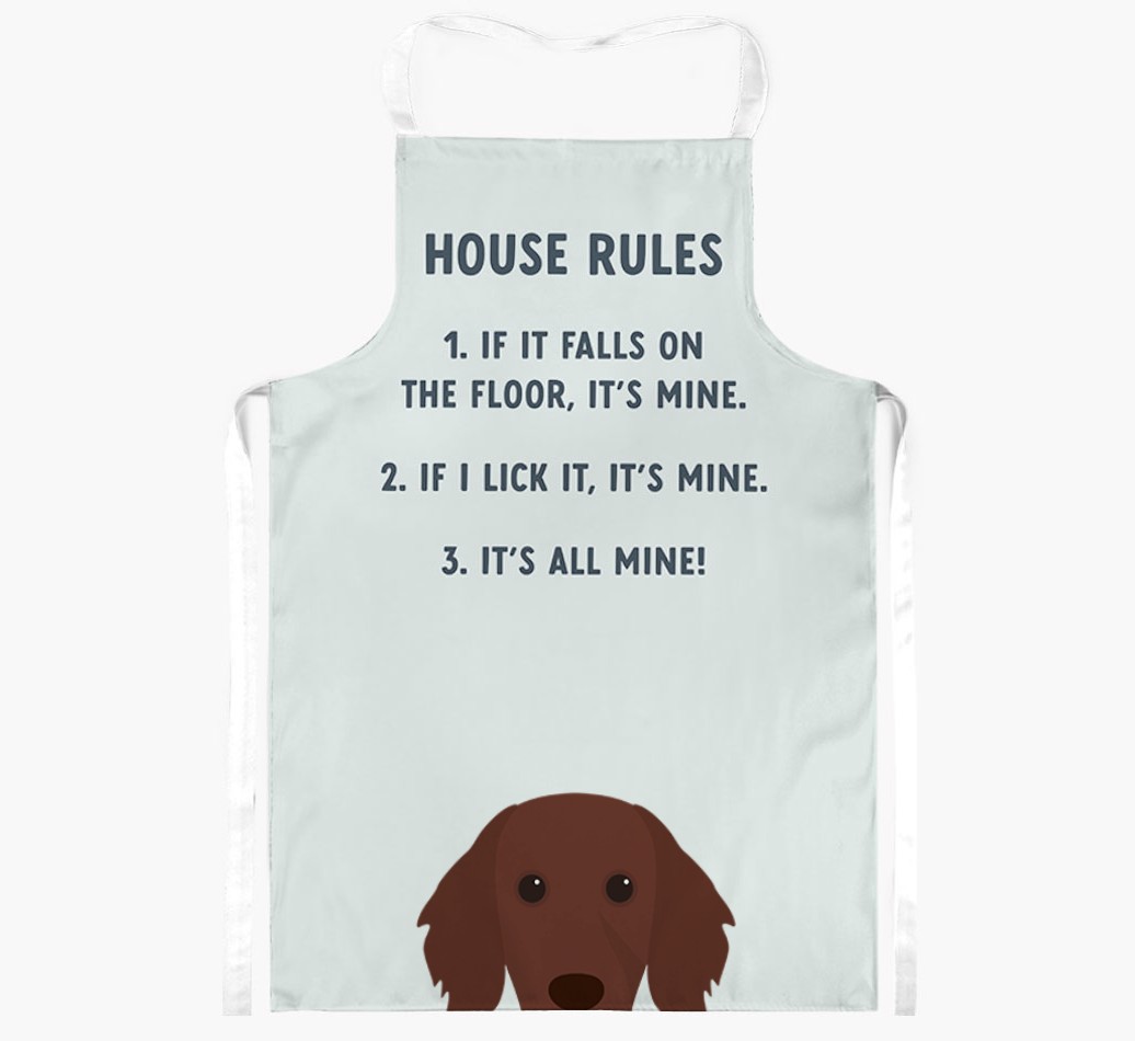 House Rules: Personalised {breedFullName} Apron