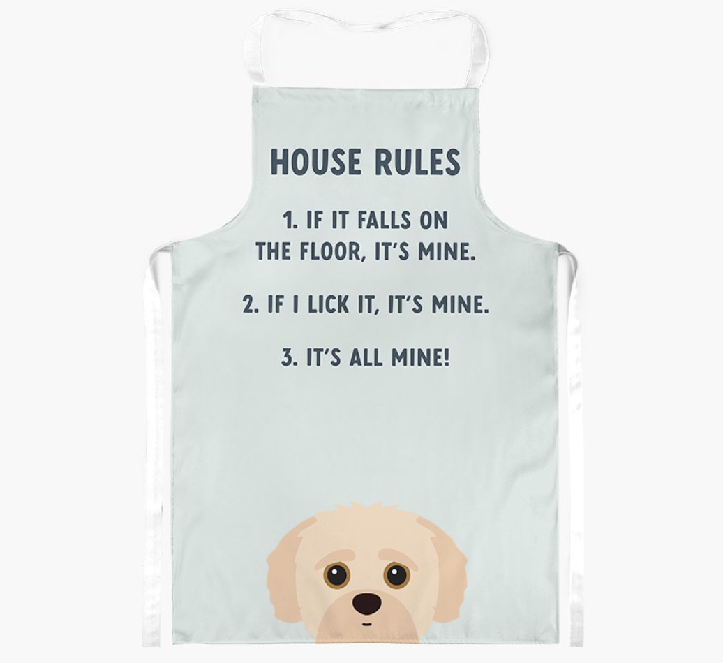 House Rules: Personalised {breedFullName} Apron