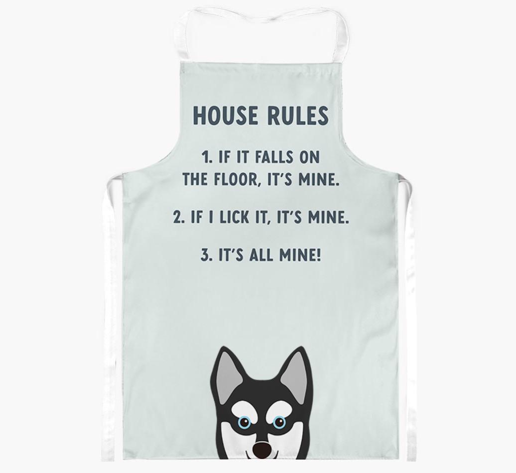 House Rules: Personalized {breedFullName} Apron
