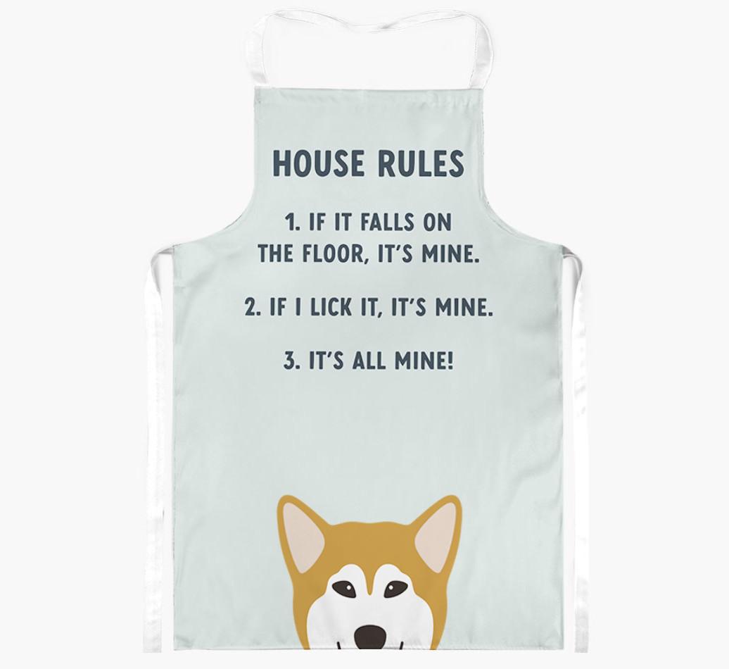 House Rules: Personalized {breedFullName} Apron